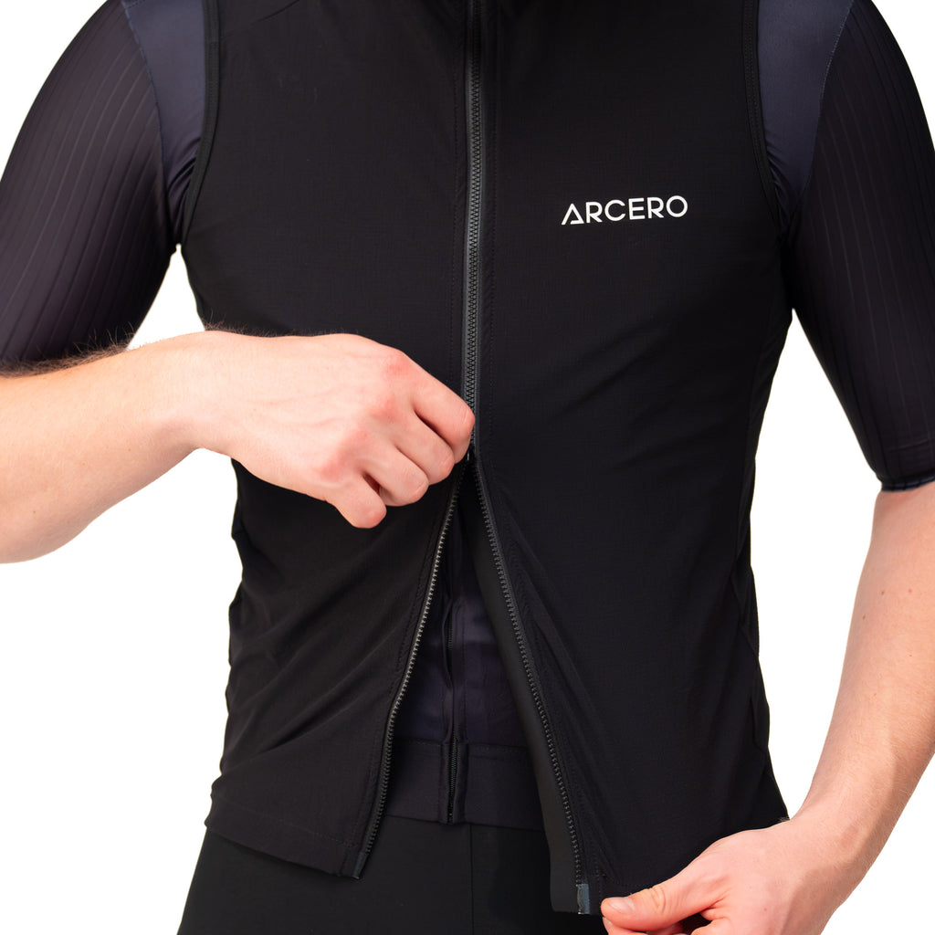 Aerino Windproof Vest Black